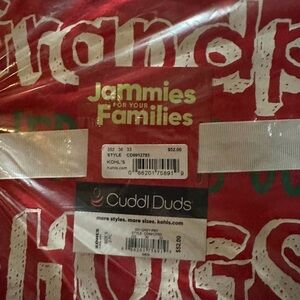 Cuddl Duds Red Family Pajamas